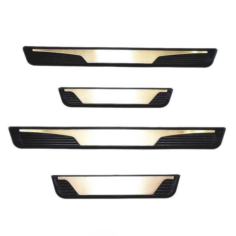 For Geely Emgrand 2024 2025 2026 Door Sill Pedal Guards Cover Trim Welcome Scuff Plate Protectors Car Accessories