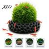 Aquarium Substrate Decor 2Pcs Shrimp Caves for Plants, Round Hideouts, Cherry & Dwarf Cave Hides Moss Ferns And Anubias, Tank Decoration 3D Printed