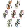 3Pcs Set Party Aisle Chair Decor Wedding Chair Decorations Chair Bench Pew Flowers
