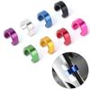 6Pcs/12Pcs MTB Bike Brake Cable/Derailleur Line Case Aluminum Alloy C-Shape Buckle Clasps Bicycle C Clips Outdoor Cycling Parts