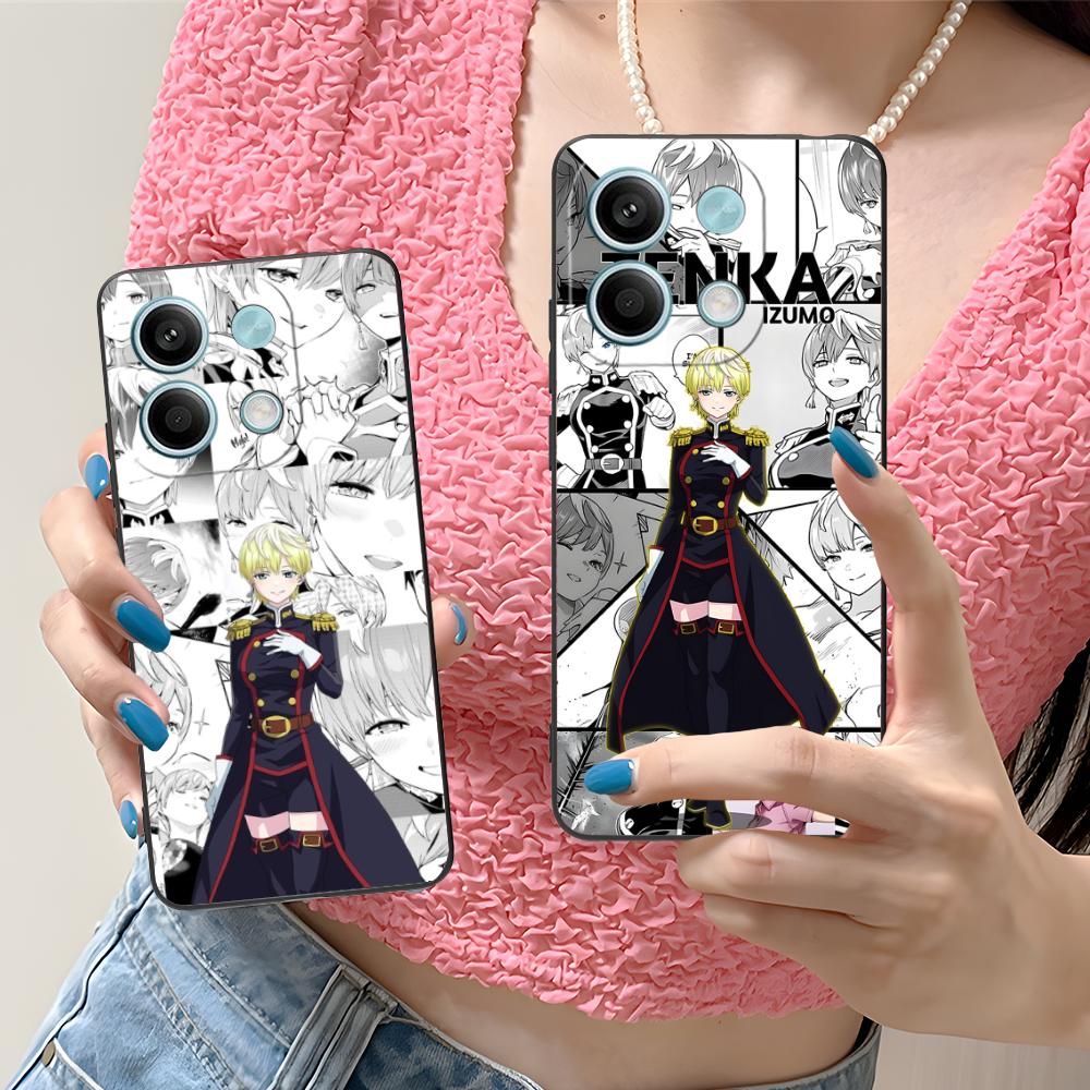 Mato seihei no slave Tenka Izumo Чехол для телефона для Xiaomi Redmi 14 13 12 A5 3 2 1 C Plus 4G 5G Чехол с цветной печатью Роскошный Красивый