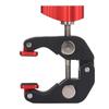 Super Clamp Red Crab Clamp Aluminium Alloy Silicone Cushion Drop Resistant Camera Clamp with 1 4 3 8 Screw Holes