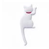 Multifunction Fashion Free Punching Easy To Install Home Decor Save Space Hook Fridge Magnet Cat Hook Refrigerator Sticke