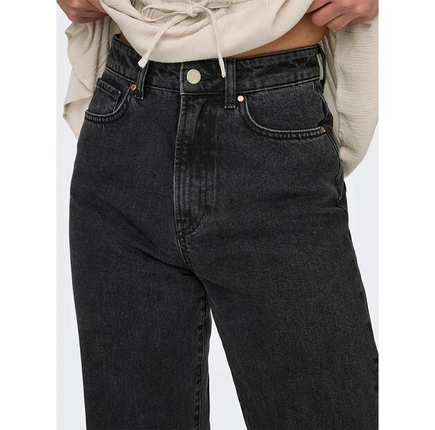 Only Silje Ex Str Wide Dot854 High Waist Jeans