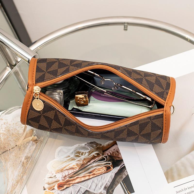 Женская сумка новая мода принт цилиндр сумка через плечо модная простая женская сумка-подушка сумка-мессенджер сумка