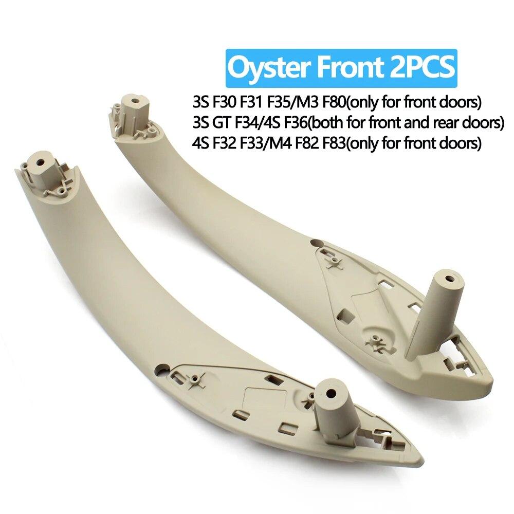 Car Left Right Door Inside Pull Handle Panel Trim For BMW 3 4 Series M3 M4 F30 F31 F32 F33 F34 F35 F36 F80 F82 F83 2012-2018