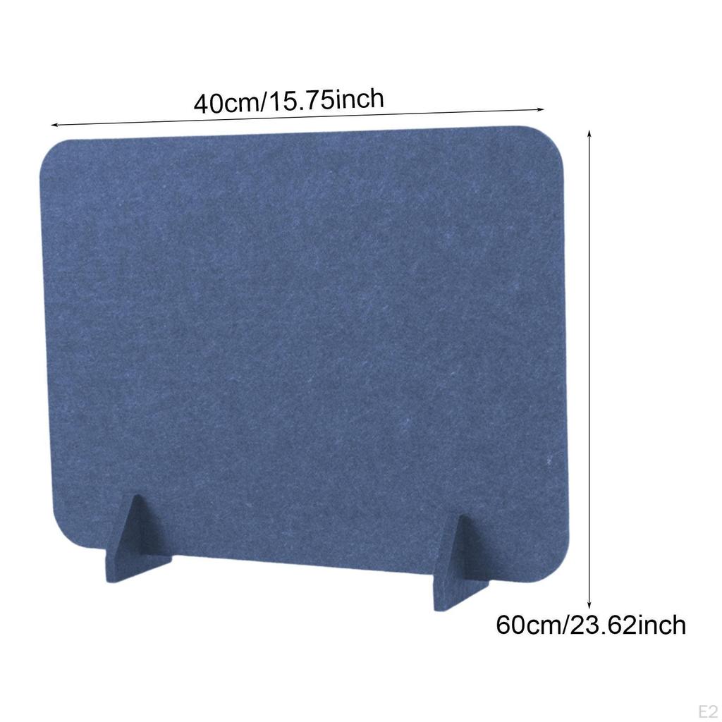 Акустическая настольная перегородка, панель для снижения шума и обеспечения конфиденциальности, стоящая звукоизоляционная панель для