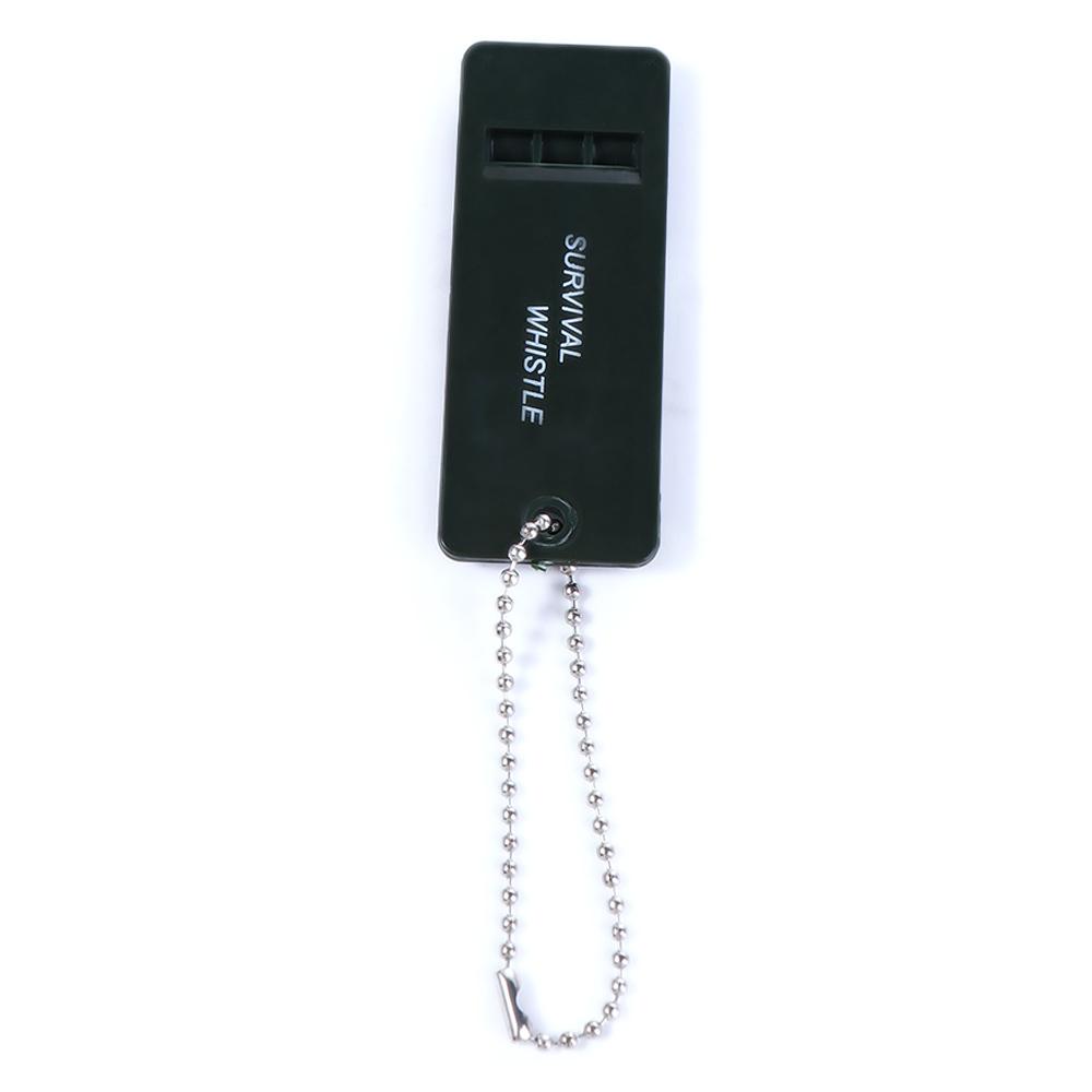 Rescue Whistle Outdoor Tool Survival Whistle 3-Frequency Whistle Emergency Whistle Survival Tool