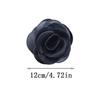 Sweet Large Flower Brooch 12cm Fabric Rose Flower Pin-up Brooch New 3D Flower Hair Pin
