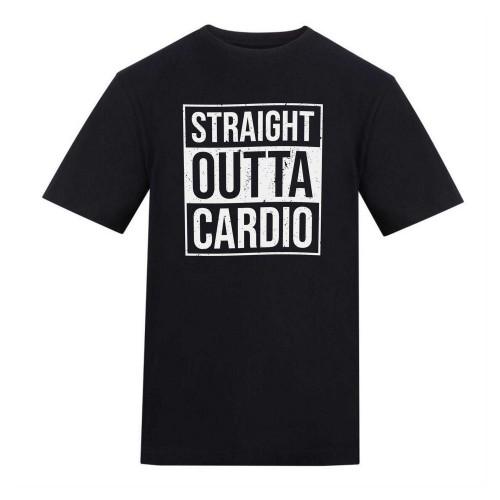 AWD Unisex Adult Straight Outta Cardio Gym T-Shirt