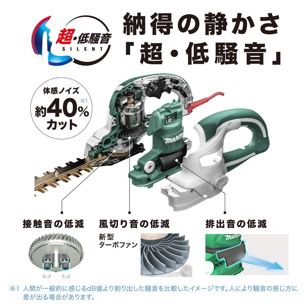 Makita MUH4052 Corded Hedge 400mm Cutting New Premium 18mm Cutting Diameter Trimmer, Width, Blade,