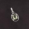 Natural Green Amethyst Gemstone 925 Sterling Silver Jewelry Handcrafted Pendant PP-6-50