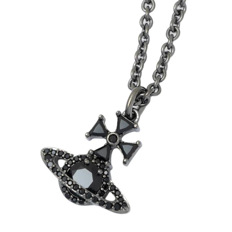 VIVIENNE WESTWOOD Ожерелья Мужские Оружейный Серый 2250952216-002