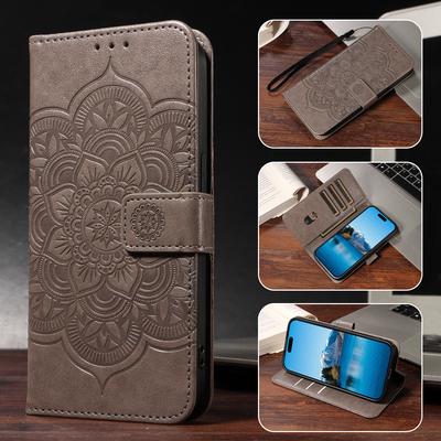 Чехол для телефона Press Sunflower для Redmi Xiaomi 14 Pro 14 13T Pro 13 Lite 12T Pro 12T 11 Lite 11TЧехол-кошелек из искусственной кожи