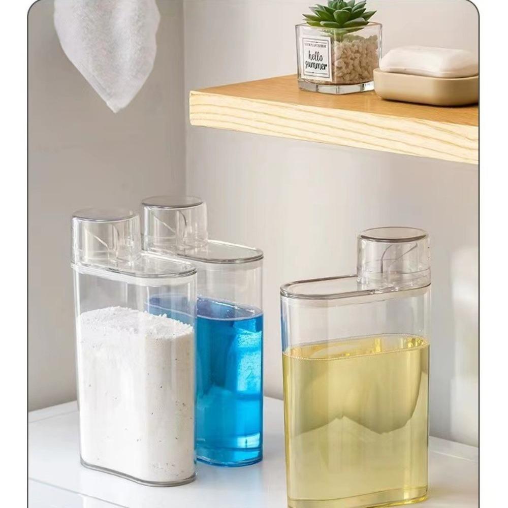 Large Capacity Scent Bead Container Practical Laundry Liquid Bottle Portable Storage Tank