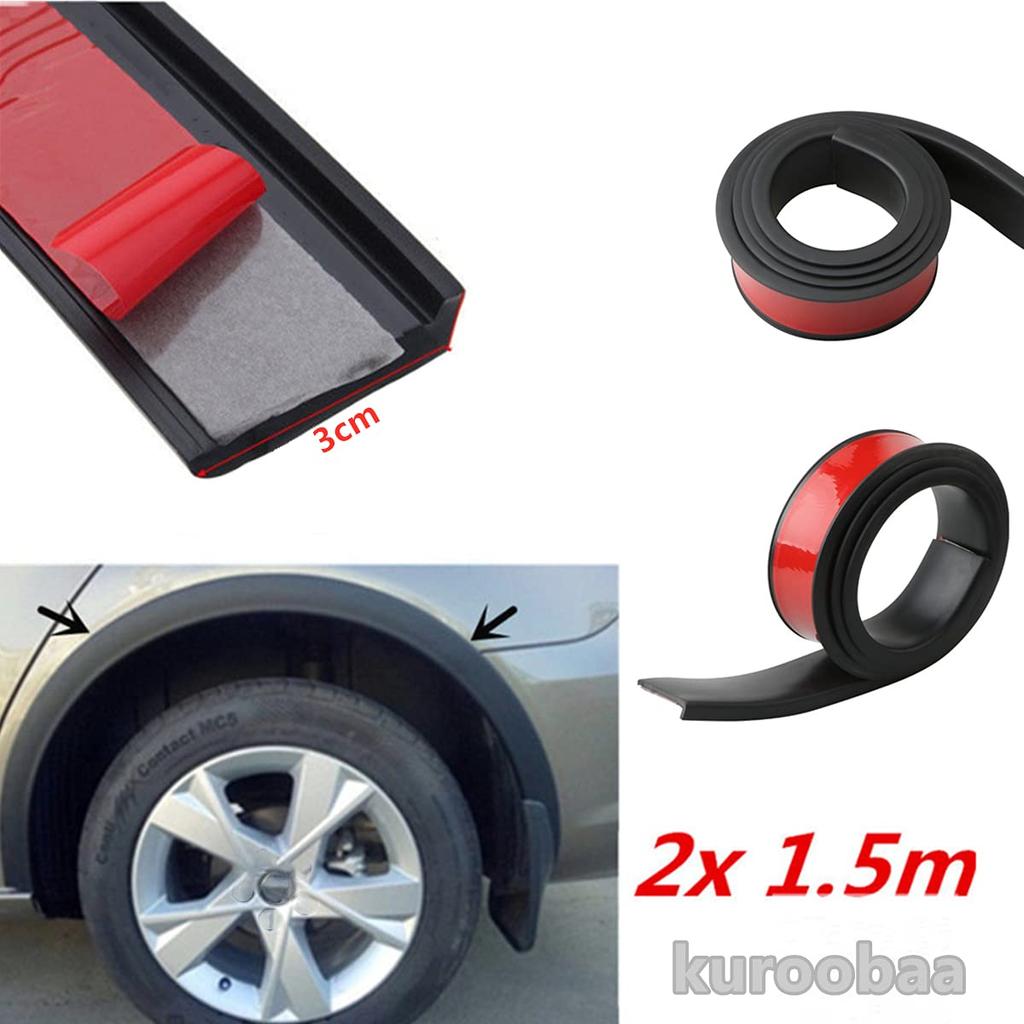 Молдинг крыла Kuroobaa над крылом общего назначения над крылом 1,5 м (набор из 2)