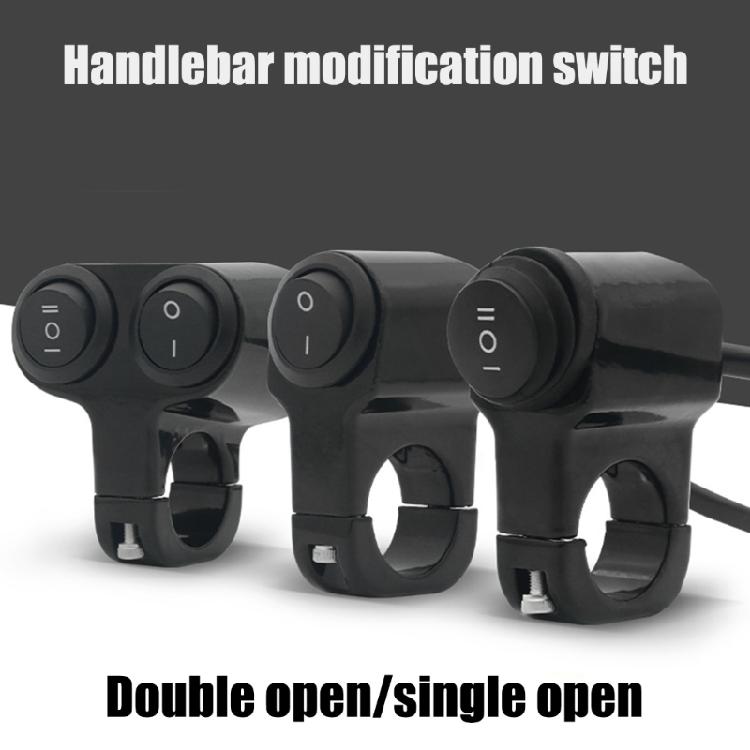Коррозионностойкая мотоциклетная передняя фара-прожектор, переключатель управления на руле, подходит для безопасной ночной езды