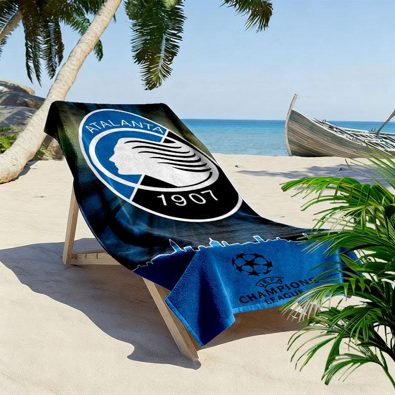 Atalanta poster Print Beach Towel, Large Soft Quick Dry Towel for Beach Camping Swimming