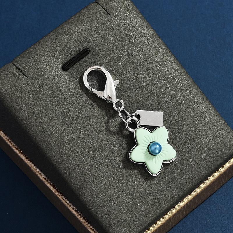 Exquisite Cherry Butterfly Keychains For Women Bag Pendant Car Keyring Creative Backpack Decoration Accessories Gifts