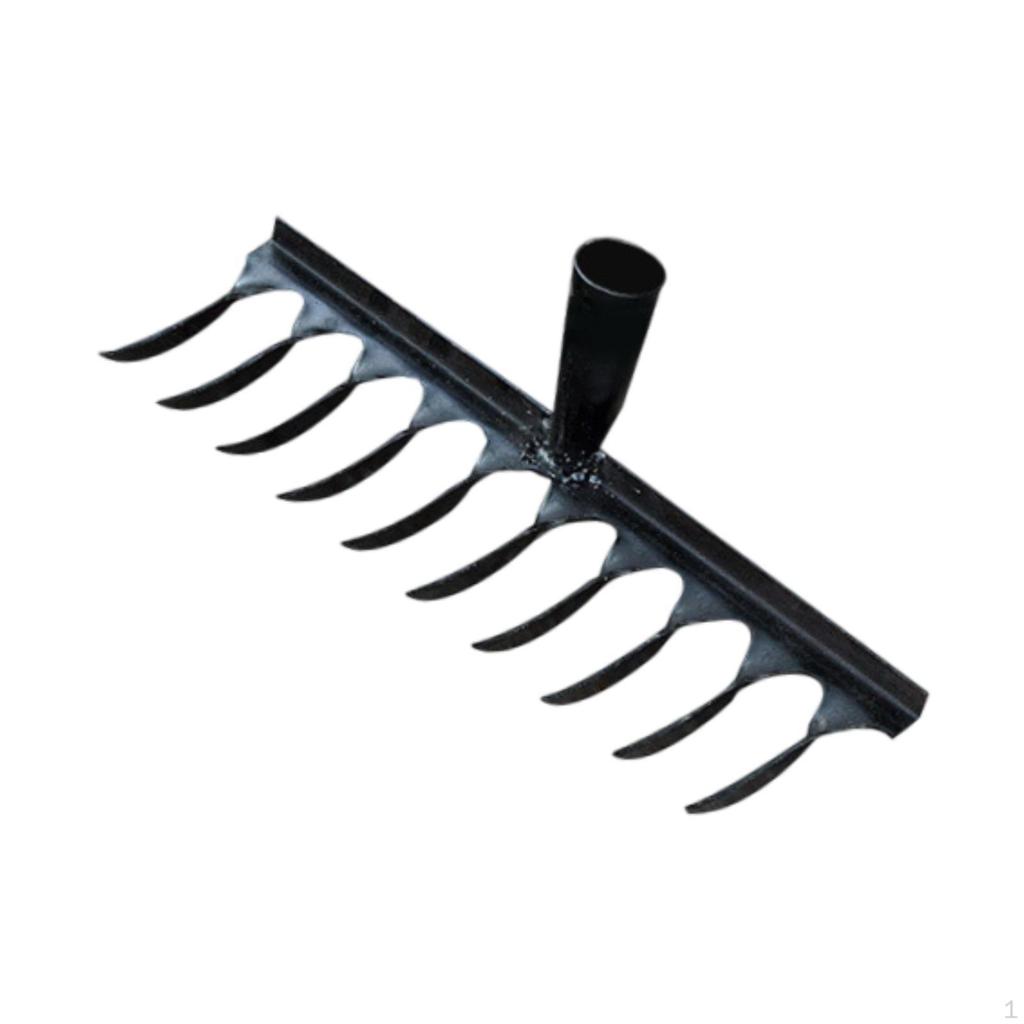 Садовые грабли Головка Инструмент Высокомощный Многофункциональный Ручной Уровень Лист