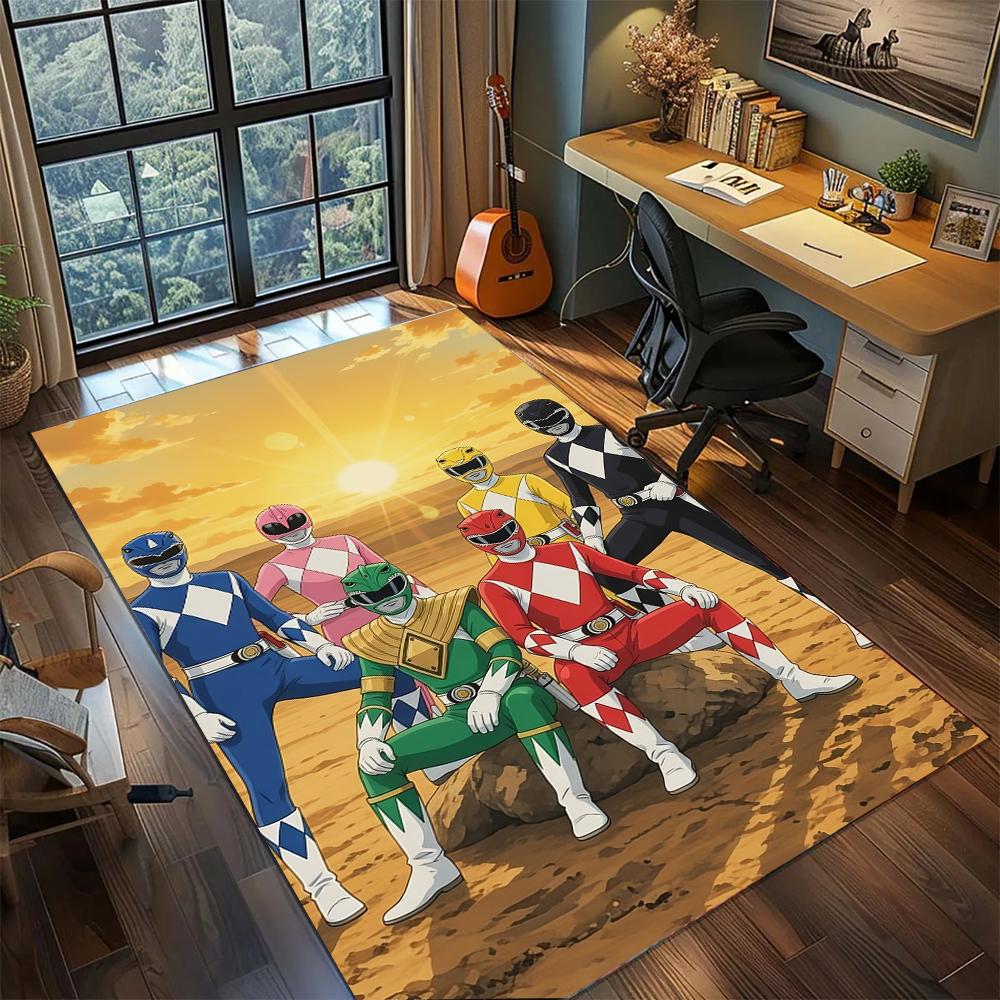 Super Sentai Magiranger Magic Circle Decor Rug Carpet Large Area Rug Non Slip Washable Floor Mat Gamer Room Bedroom Home Decor