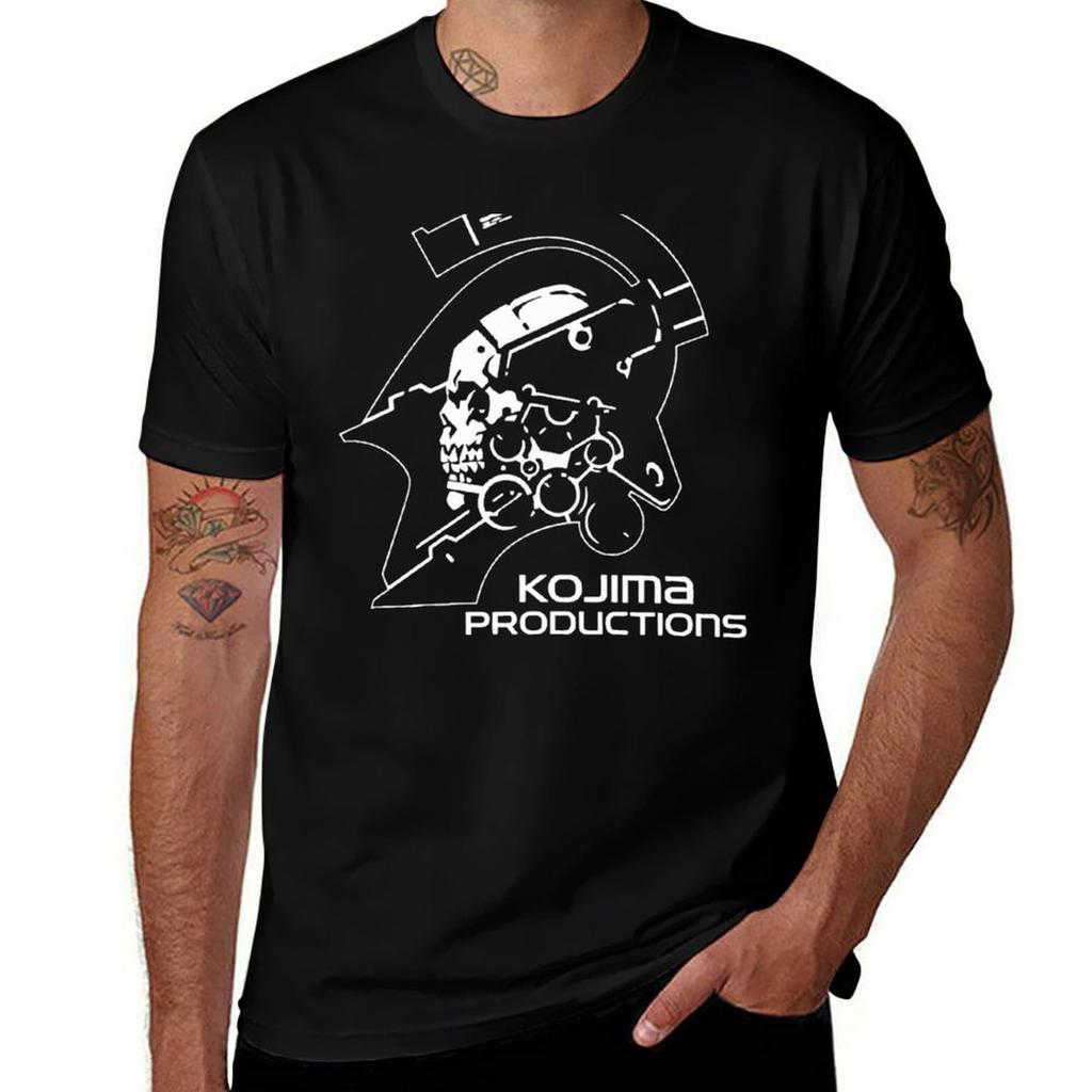 Death Stranding Kojima Productions Tshirt Casual Fashion Short Sleeve Cotton Tshirt