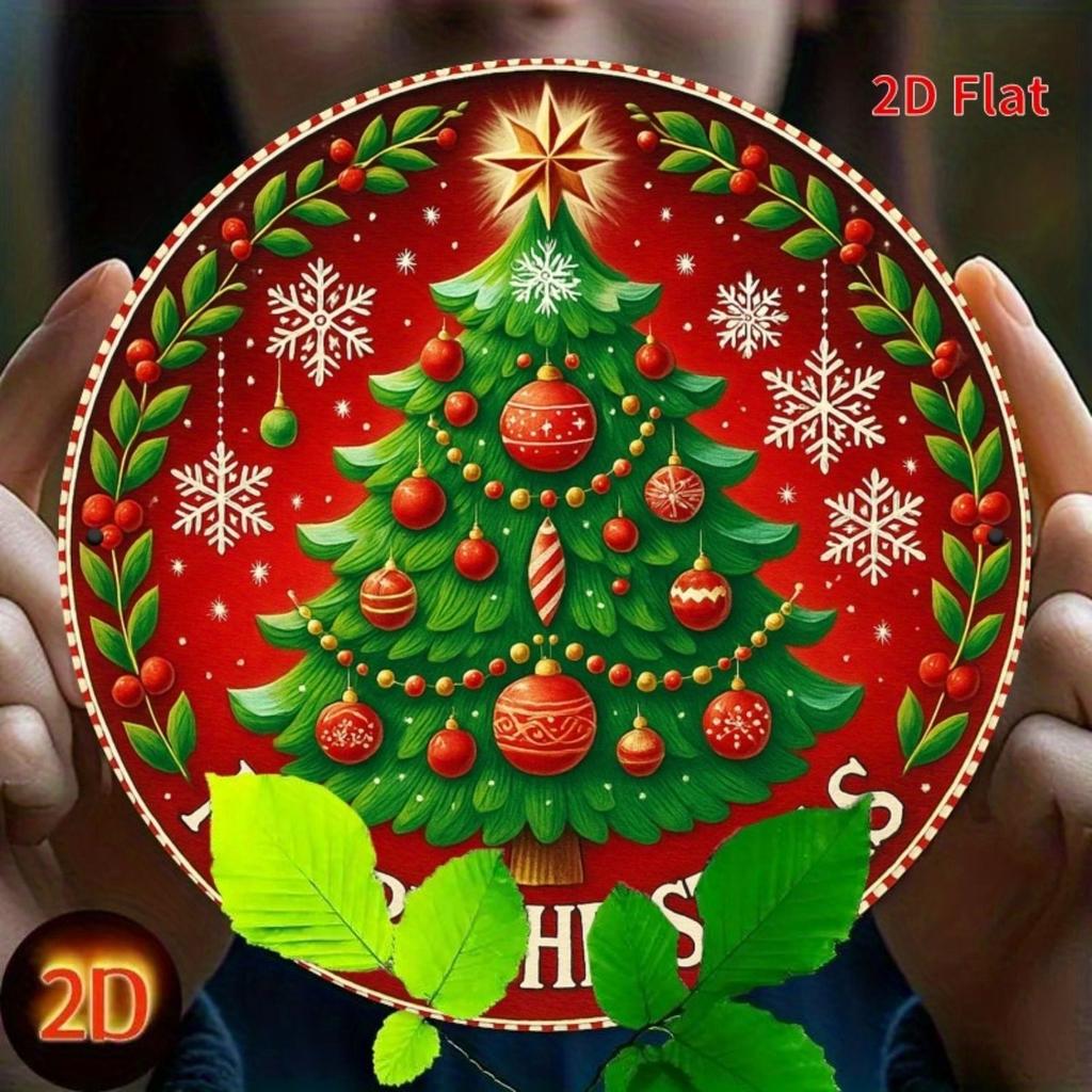 Плоская 2D металлическая настенная табличка
