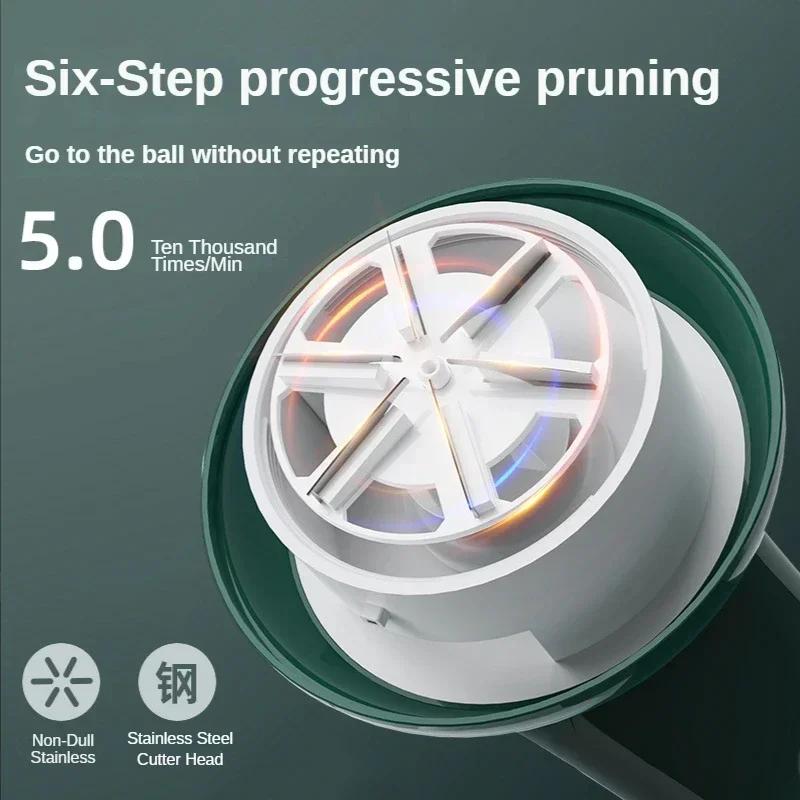 Электрическое устройство для удаления ворса, шесть ножей, сетка, бритва для гранул, портативная USB перезаряжаемая для одежды, триммер для шариков для волос, удаление катушек с пухом