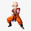 Patches For Clothes Bag Iron On Thermal Stickers Krillin Vegeta Pattern Washable Heat Transfer