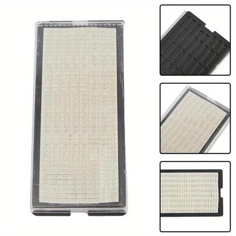 3 мм/4 мм/6,4 мм штамп с буквами, пластина на заказ, индивидуальное имя, адрес, резиновый штамп, аксессуар для цифрового штампа с буквами, сделай сам, скрапбук