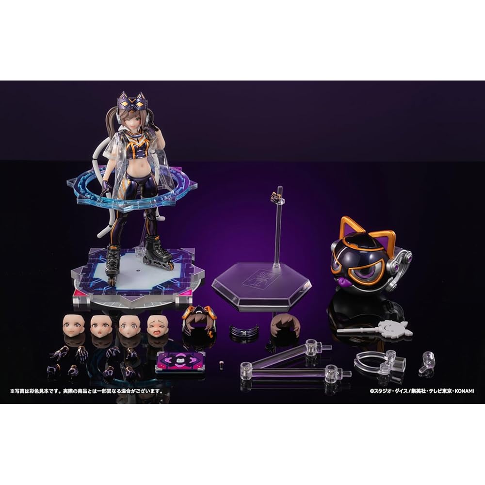 AmiAmi x Snail Shell Yu-Gi-Oh! Card Game Monster Figure Collection I:P Masquerena Ver.1 DX Edition, Approximately 168mm Tall, 1/12 Scale Pre-painted A