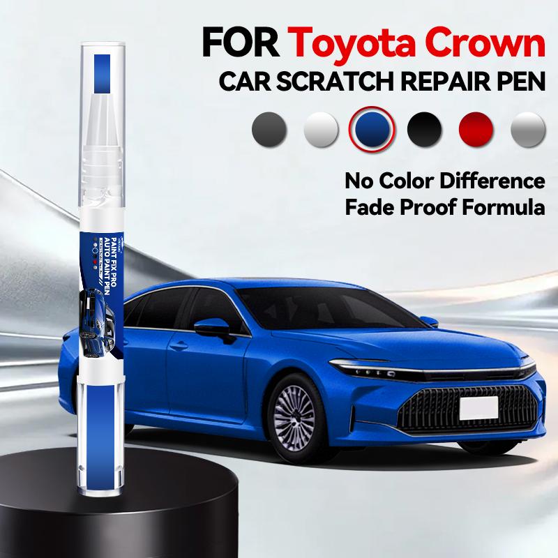 Specialized Automobiles Car Paint Repair Pen For 1995-2025 Toyota Crown Paint Scratch Repair Accessories Black 202 Gray 1G3 Whit