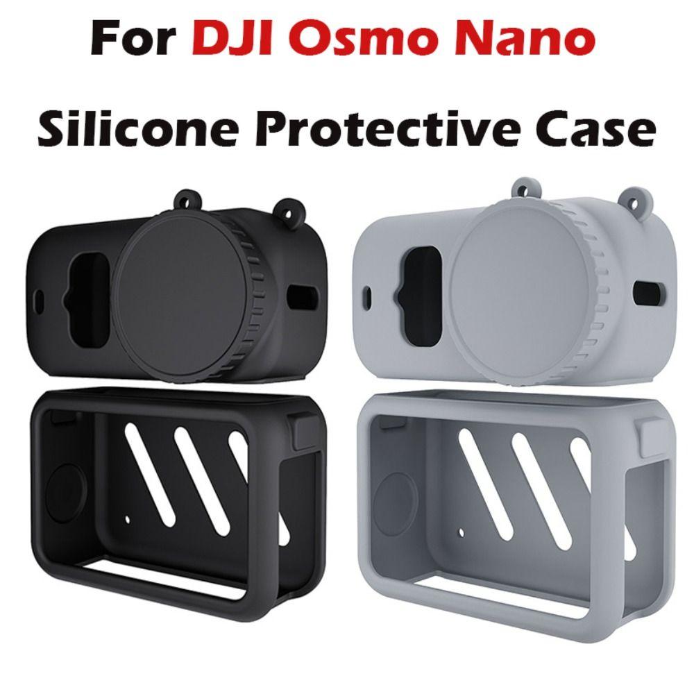 3 шт./набор Силиконовый мягкий чехол Полная защита Корпус камеры для DJI Osmo Nano Аксессуары