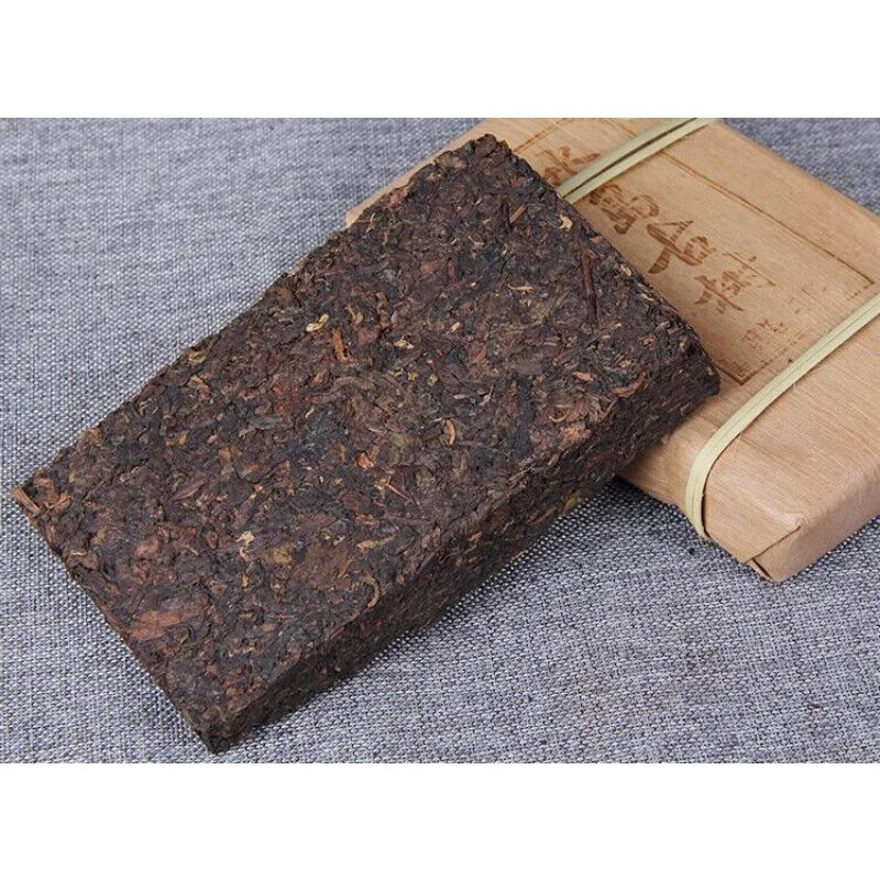 Пуэр Древнего Дерева Камфорный Аромат Чай Пуэр Кирпич 500г Спелый Чай Юньнаньский Чай