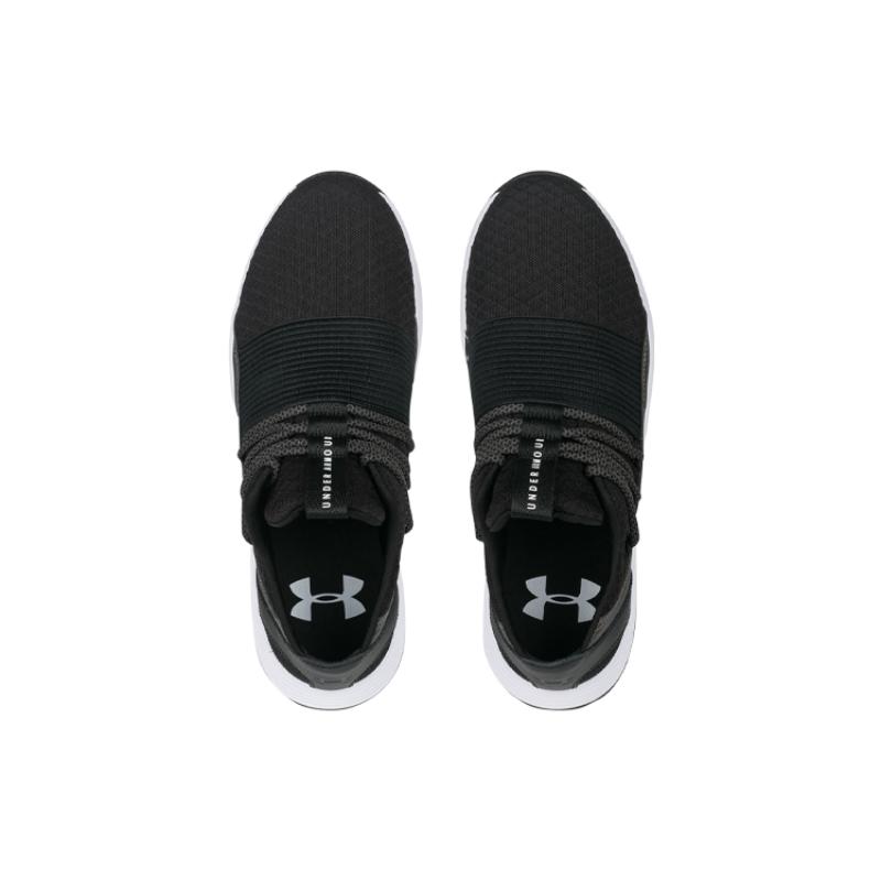 Under Armour Дышащие кружевные черные женские кроссовки 3019973-001