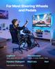 VEVOR Racing Wheel Stand, Adjustable & Foldable Simulator Stand for Logitech G923 G920 G29 G27