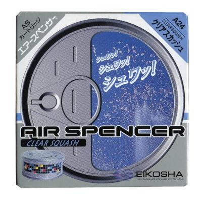 Air Spencer Eikosha Автомобильный освежитель воздуха Clear A24 Картридж, Подставка, Сменный блок, Сквош,