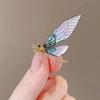 Imitation Pearl Brooches Dragonfly/Butterfly Shaped Jewelry Pin Badge Pin  Clothing Accessories