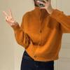 Women's Pullover Sweater New Jacket High Neck Autumn and Winter Style Knitted Cardigan