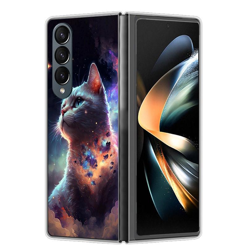 Для Samsung Galaxy Z Fold6 Fold5 Z Fold 2 3 4 5 6 Fold5 Чехол для телефона астронавт Силиконовая задняя крышка Для Galaxy Z FOLD 6Funda Coque