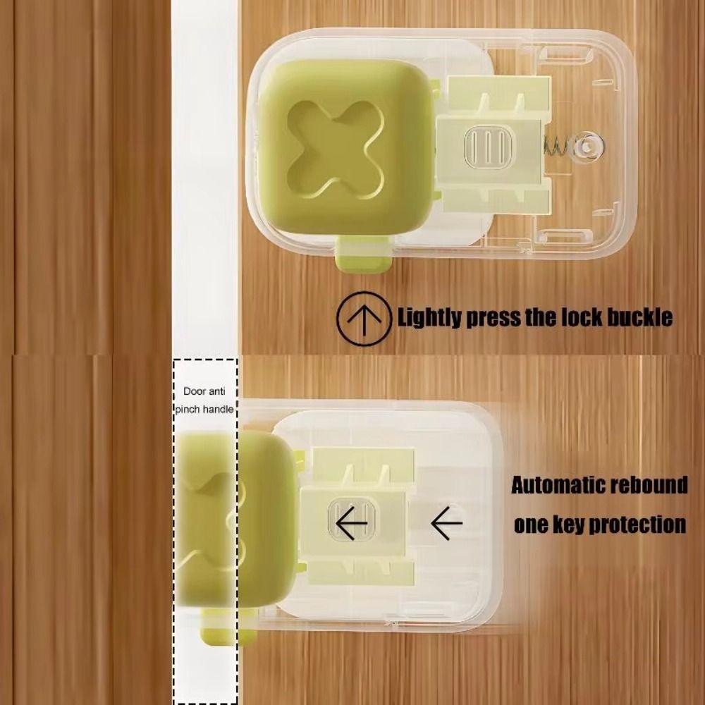 Soft Protector Childproof Door Holder Self-adhesive Silicone Doorstop Door Pinch Guard Home Safety