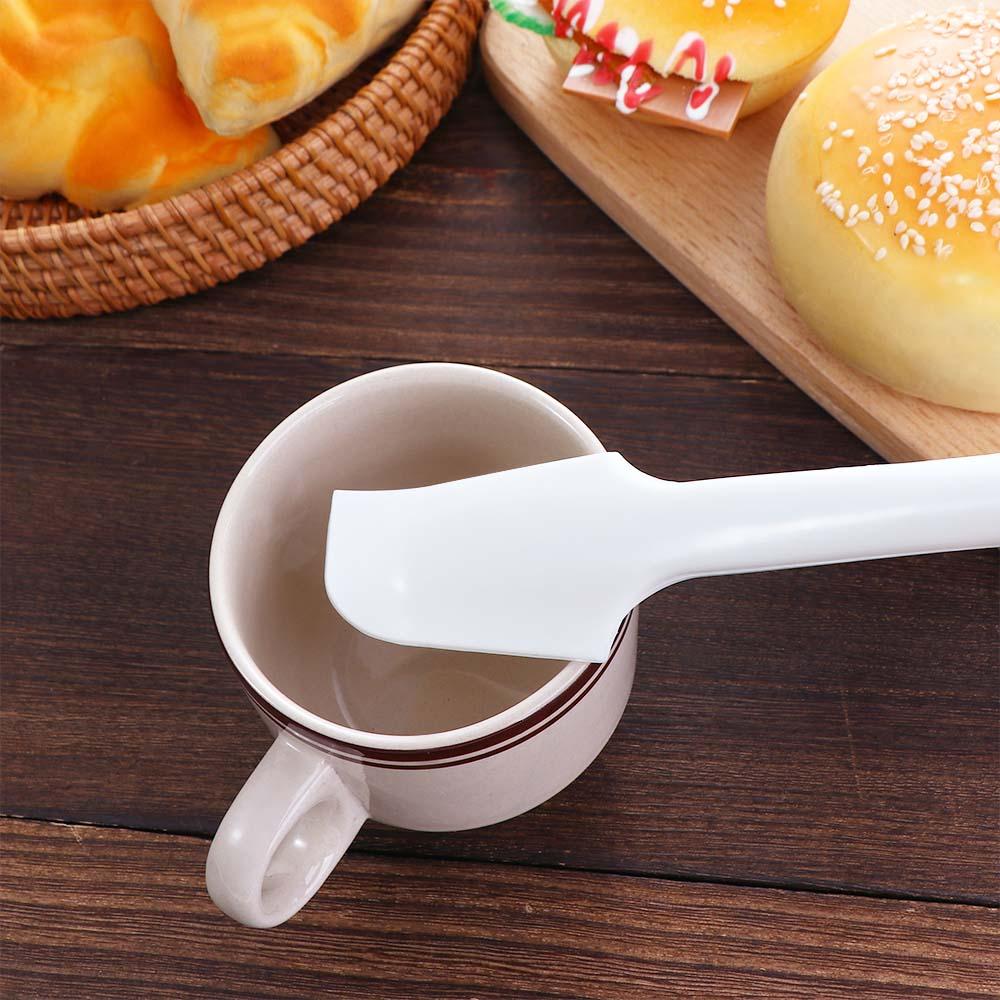Silicone Elbow Butter Cream Stirring Bean Paste Bending Bakeware Spatula Pastry Tool Scraper
