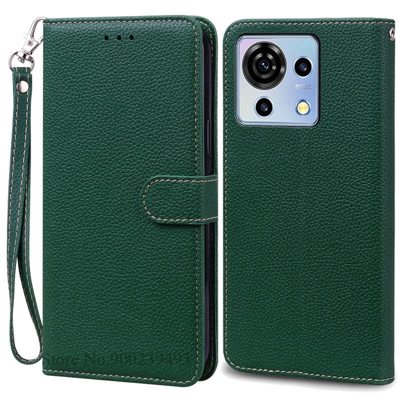 Для ZTE Blade V50 Vita Чехол-книжка кожаный флип-чехол для ZTE Blade V50 Vita Чехол-чехол для телефона Coque Fundas