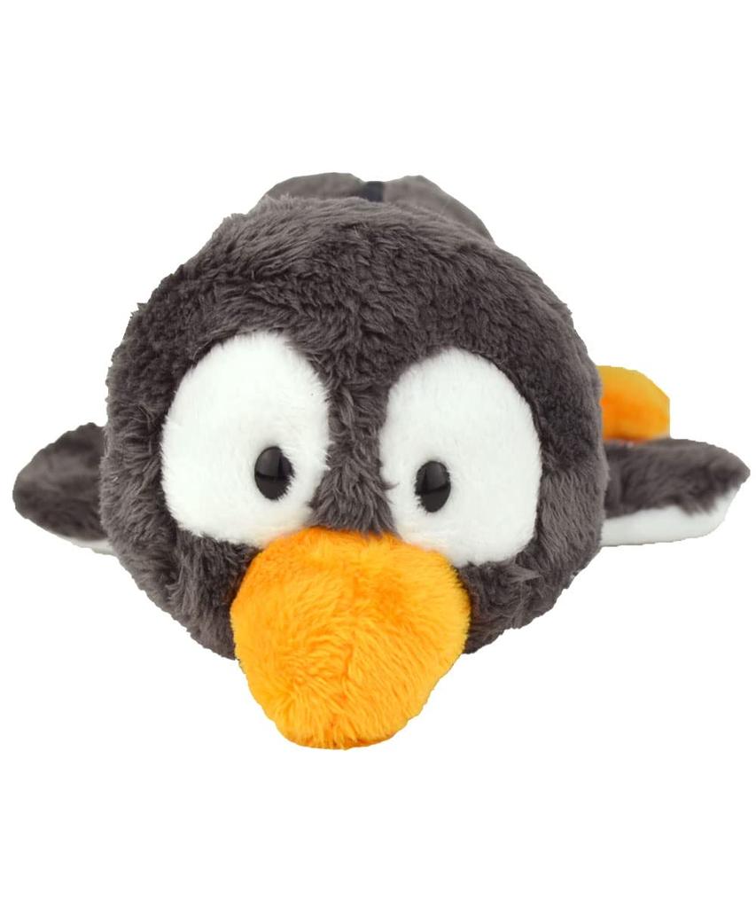 NICI Фигурный кошелек Пушистый кошелек Кошелек Пенал Стильная мягкая игрушка Подарок Пингвин Носи Черный Ш16 x Г27 x В8см 48346