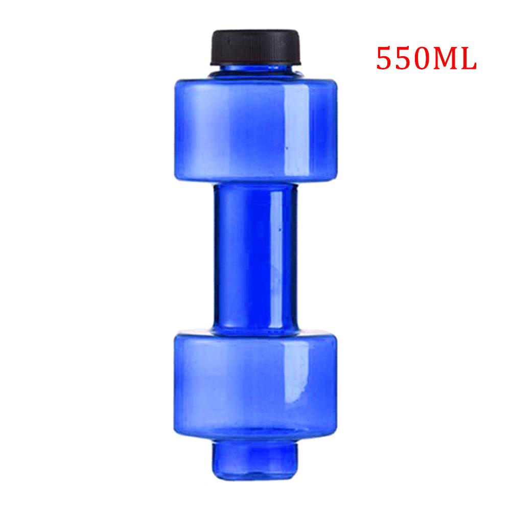 Water Dumbbell Sport Bottle Large Capacity Gym Running Fitness Bodybuilding Exercise Outdoor Bicycle Camping Cycling Bottle