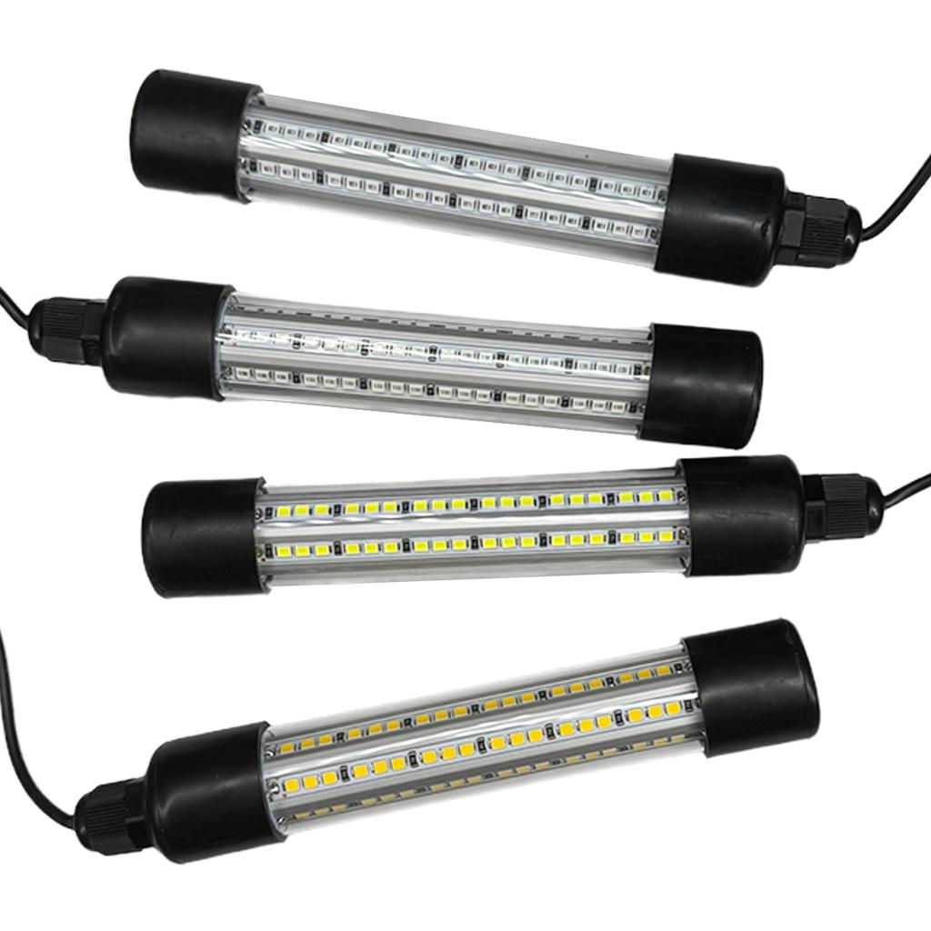 Led Underwater Fishing Light Fish Finder Lamp Warterproof Boat Lights Cool White/Warm White/green/blue Accessories Sea Drop Deep