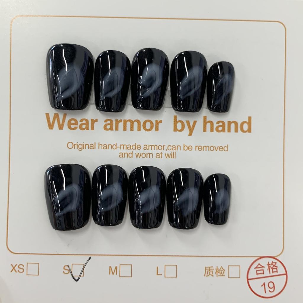 Нажмите на кончики ногтей Гель Полное покрытие 100 дизайнов Накладные ногти ручной работы Высококачественные носимые искусственные ногти Многоразовые размеры от XS до L бесплатно 5 шт. инструментов