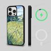 Масляная живопись Ван Гога Чехол для IPhone 17 16 15 Pro Max 14 Plus 13 12 11 Для Magesafe Магнитная Беспроводная Зарядка Обложка