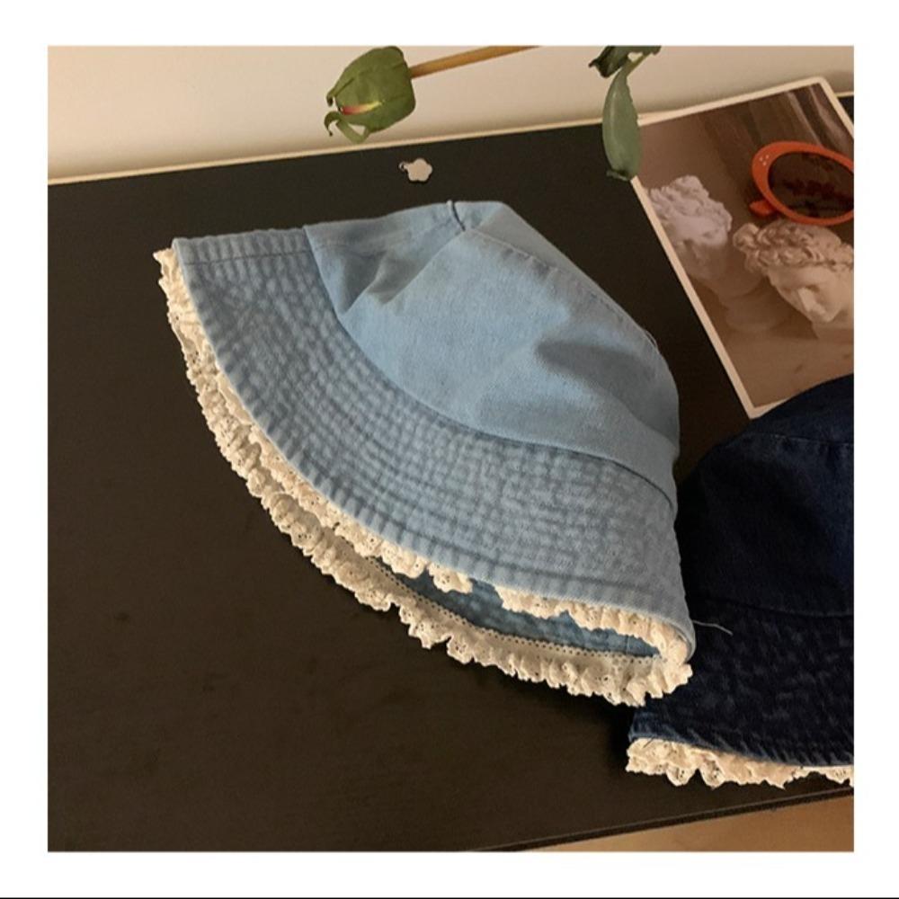 Face Covering Fisherman Hat Retro Bowl Hat Versatile Beach Hat  Summer