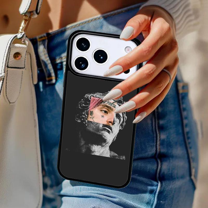 Знаменитый эстетичный статуэтка Чехол для телефона Для iPhone 17 Air 14 15 13 12 Max Чехол Для Apple 14 15 16 16e 11 Pro Max Plus Coque